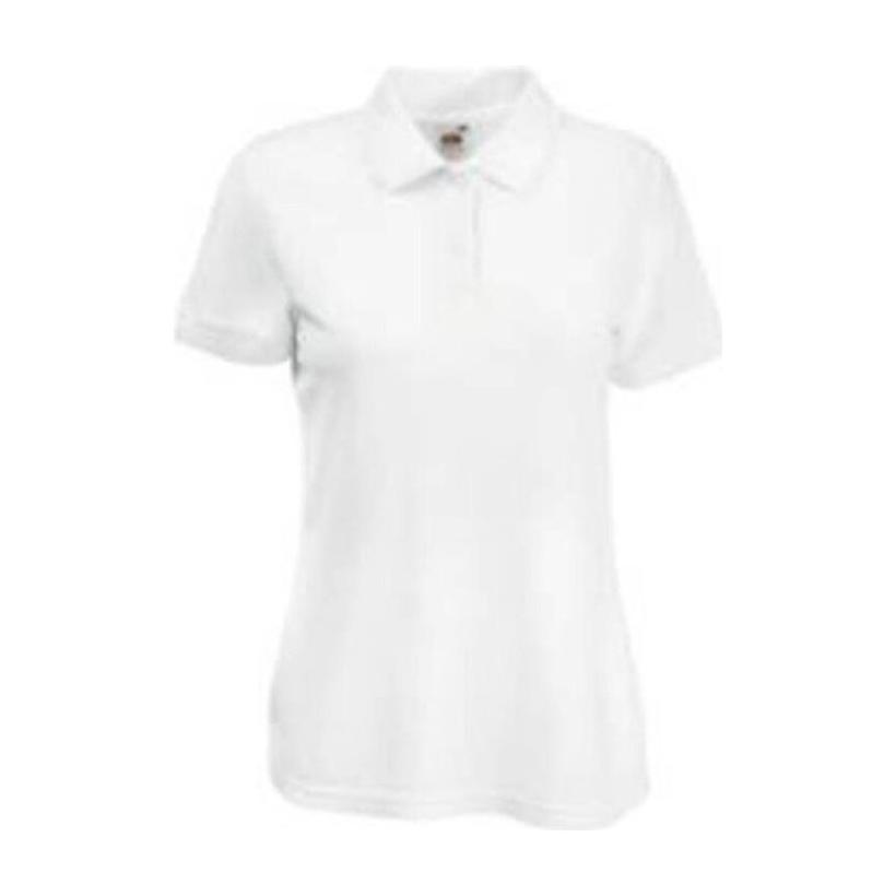 Tricou Polo cu mânecă scurtă pentru femei Lady-Fit White-Chewing Pink