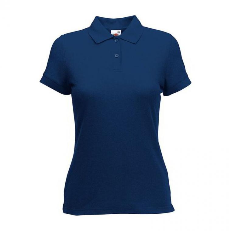 Tricou Polo cu mânecă scurtă pentru femei Lady-Fit Orion Navy Blue XXL