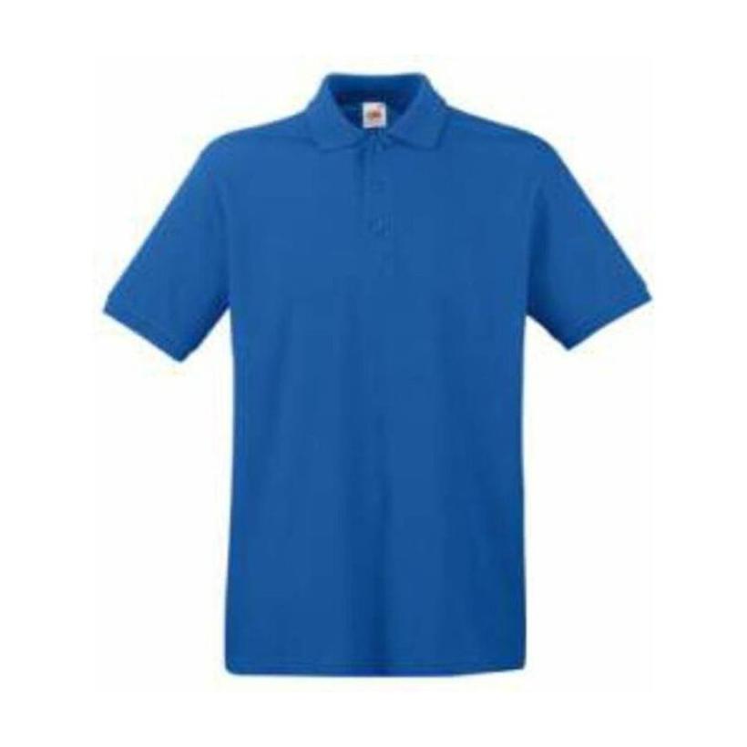 Tricou Polo cu mânecă scurtă pentru bărbați Pique Albastru