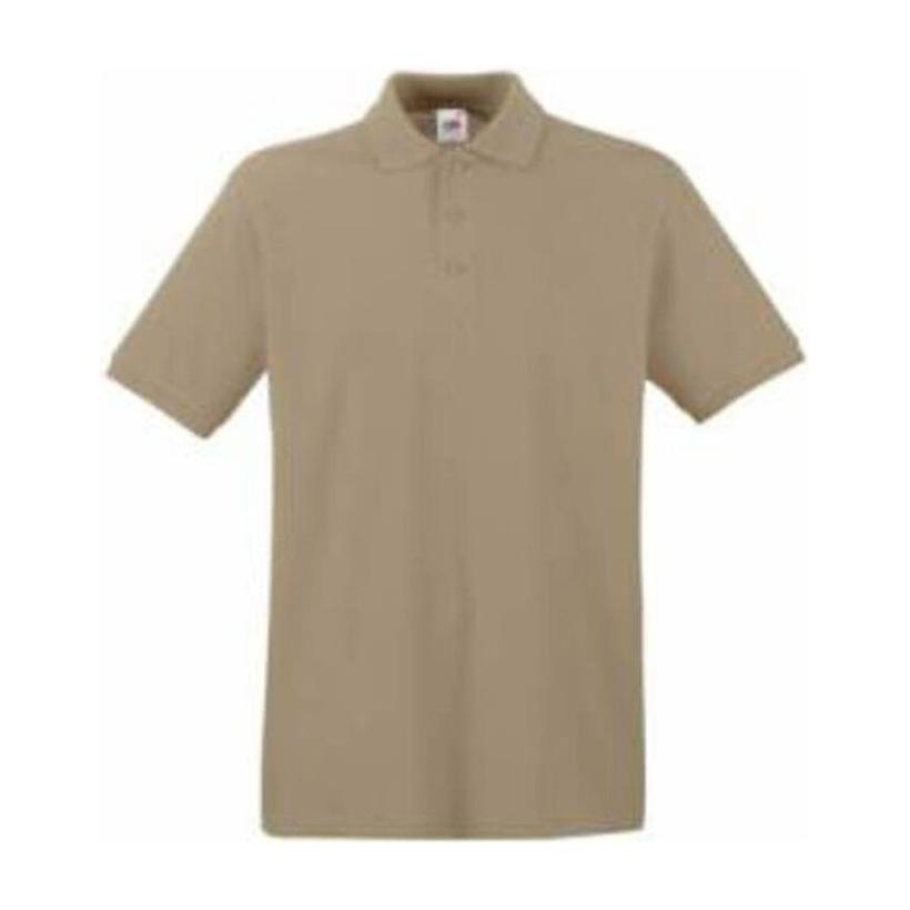 Tricou Polo cu mânecă scurtă pentru bărbați Pique Beige 3XL