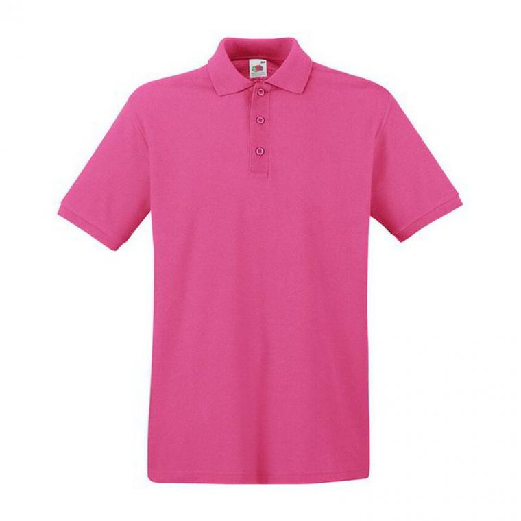 Tricou Polo cu mânecă scurtă pentru bărbați Pique Roz L