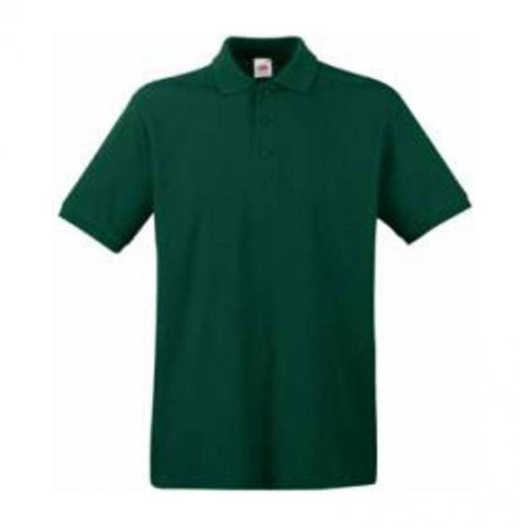 Tricou Polo cu mânecă scurtă pentru bărbați Pique Verde L