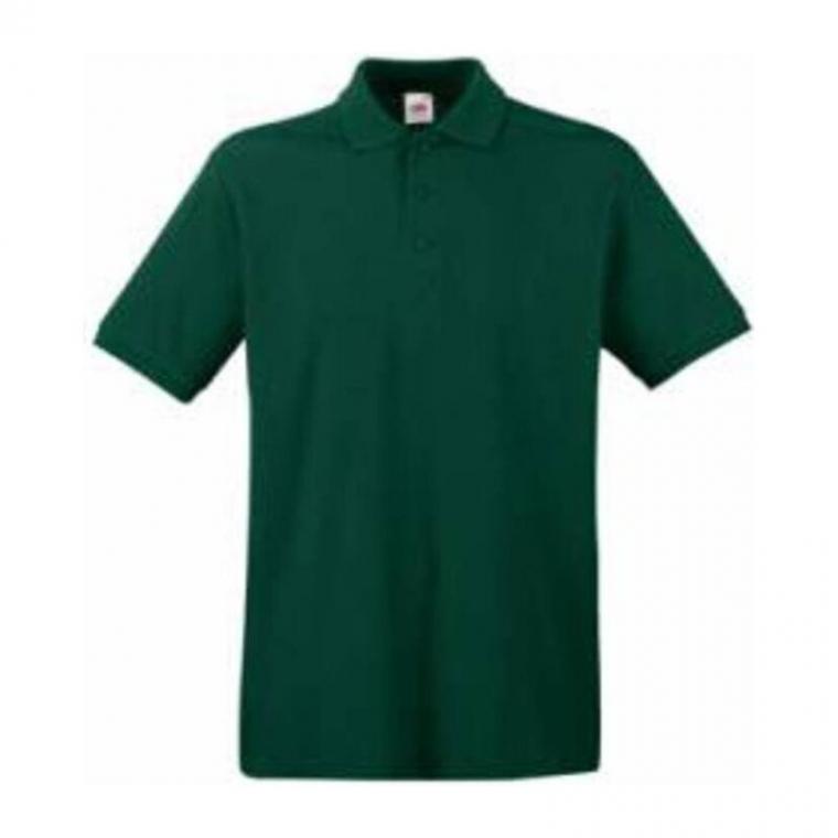 Tricou Polo cu mânecă scurtă pentru bărbați Pique Verde 3XL