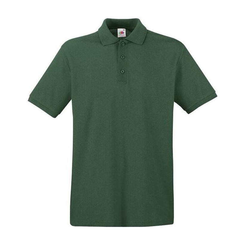 Tricou Polo cu mânecă scurtă pentru bărbați Pique Verde XL