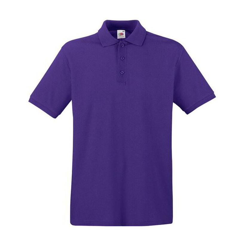 Tricou Polo cu mânecă scurtă pentru bărbați Pique Mov XL