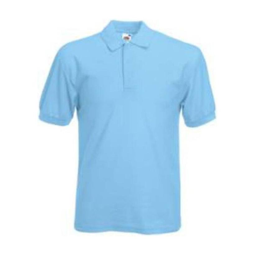 Tricou Polo cu mânecă scurtă pentru bărbați 65 / 35 Albastru S