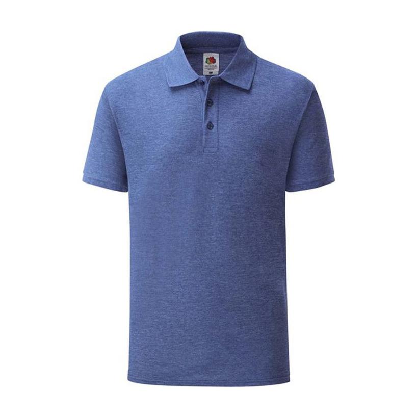 Tricou Polo cu mânecă scurtă pentru bărbați 65 / 35 Heather Royal L