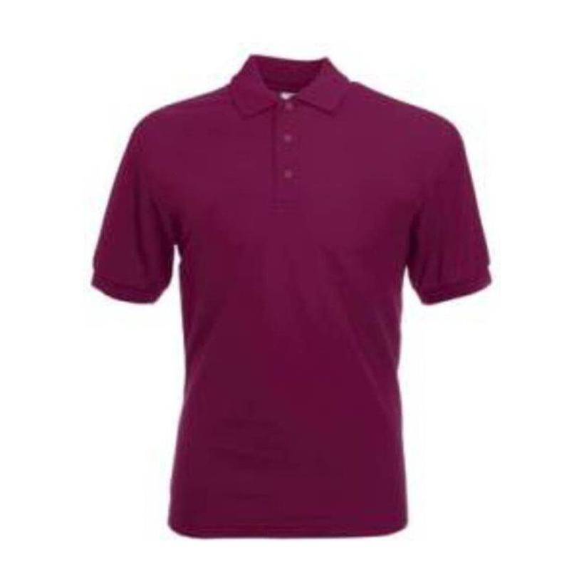 Tricou Polo cu mânecă scurtă pentru bărbați 65 / 35 Bordeaux XL