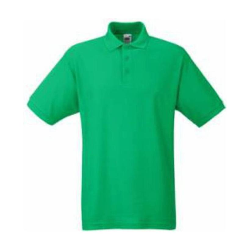 Tricou Polo cu mânecă scurtă pentru bărbați 65 / 35 Verde XL