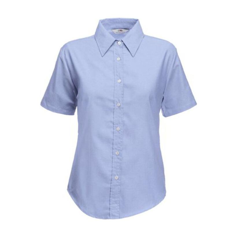Cămașă cu mânecă scurtă pentru femei Oxford Oxford Blue