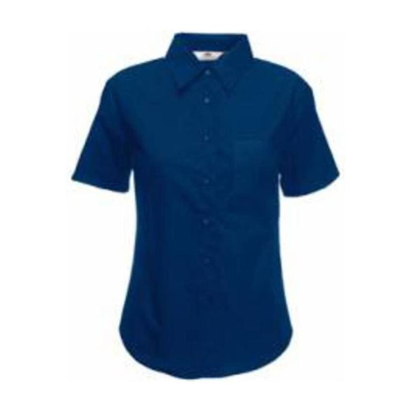 Cămașă cu mânecă scurtă pentru femei Poplin Orion Navy Blue