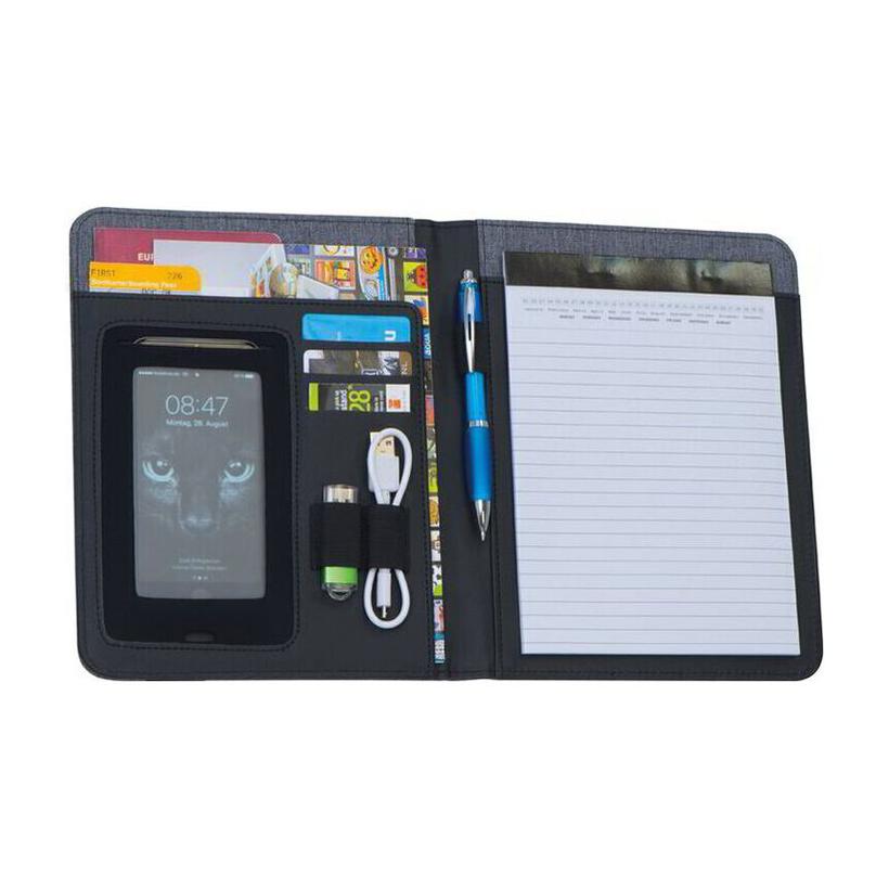 Mapa conferință A4 Carvin Gri