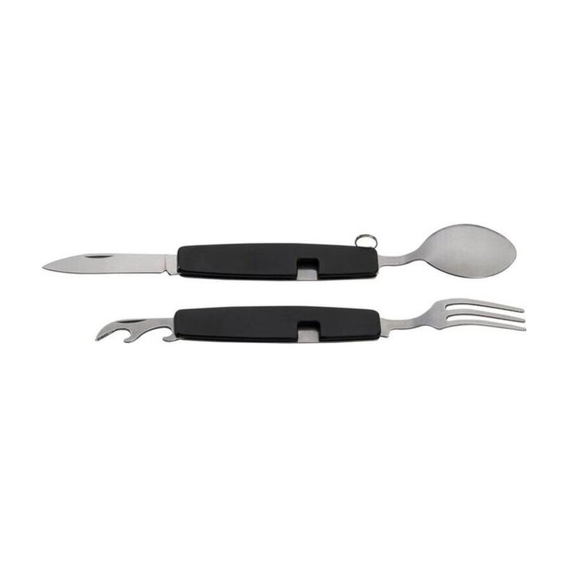 Set tacâm camping Pamplona Negru
