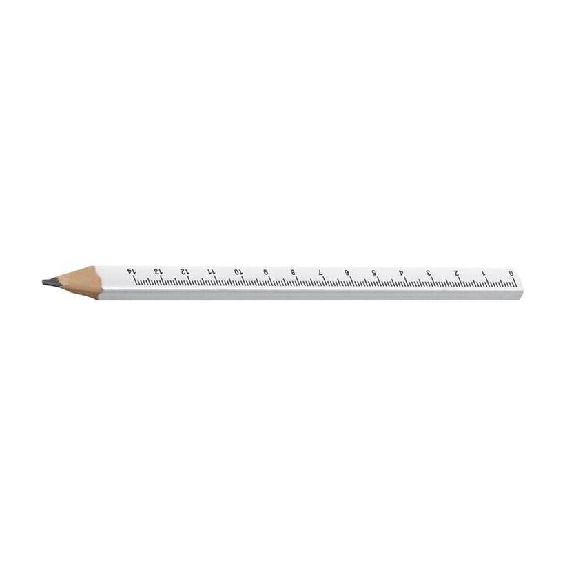 Creion cu radiera Eisenstadt Alb