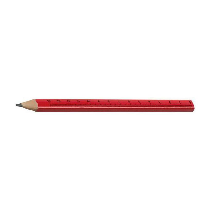 Creion cu radiera Eisenstadt Roșu