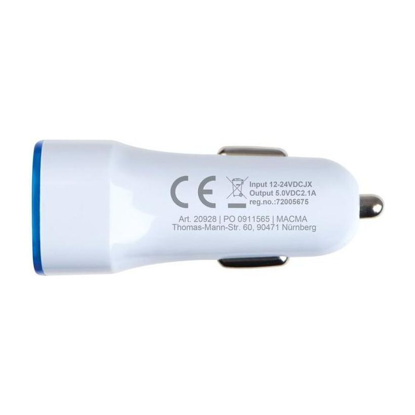 Încărcător USB KFZ Fruit Albastru