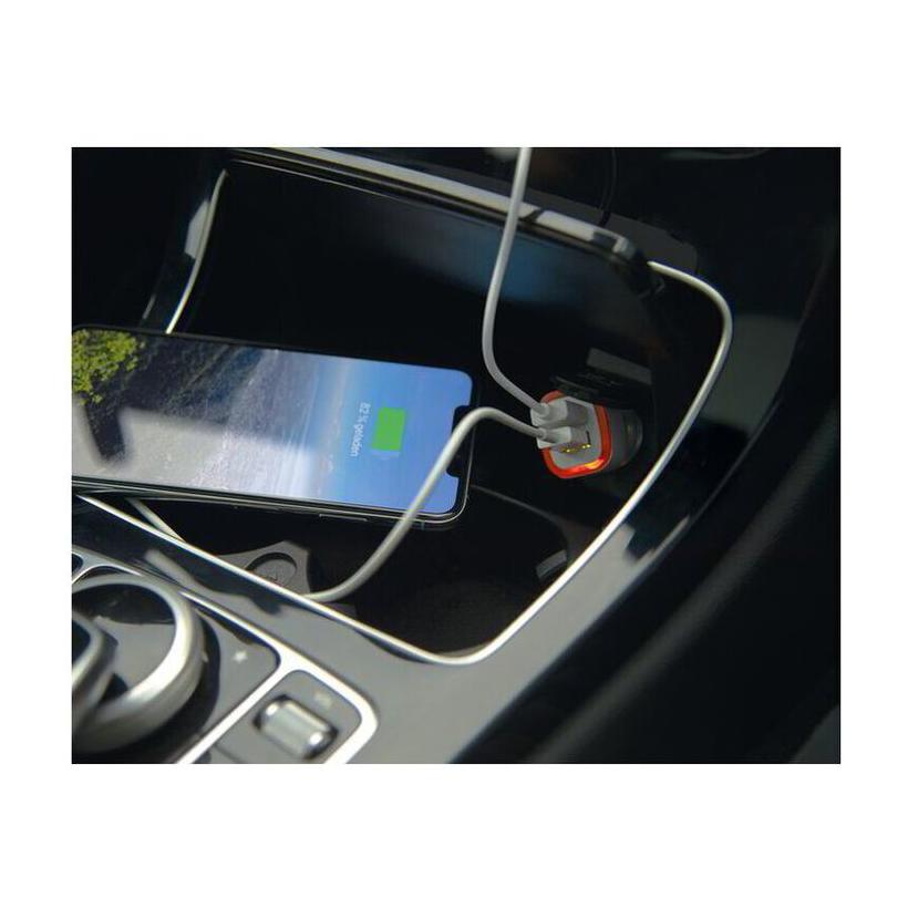 Încărcător USB KFZ Fruit Portocaliu