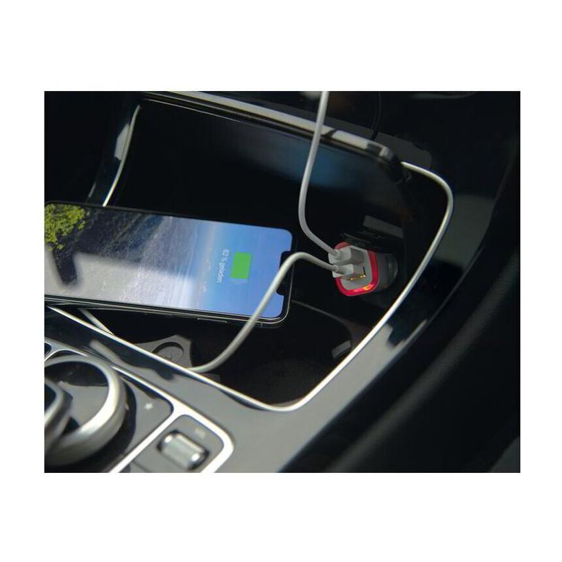 Încărcător USB KFZ Fruit Rosu