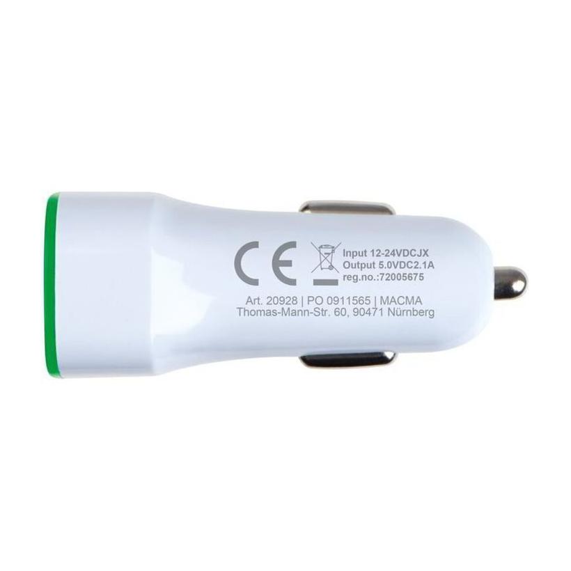 Încărcător USB KFZ Fruit Verde