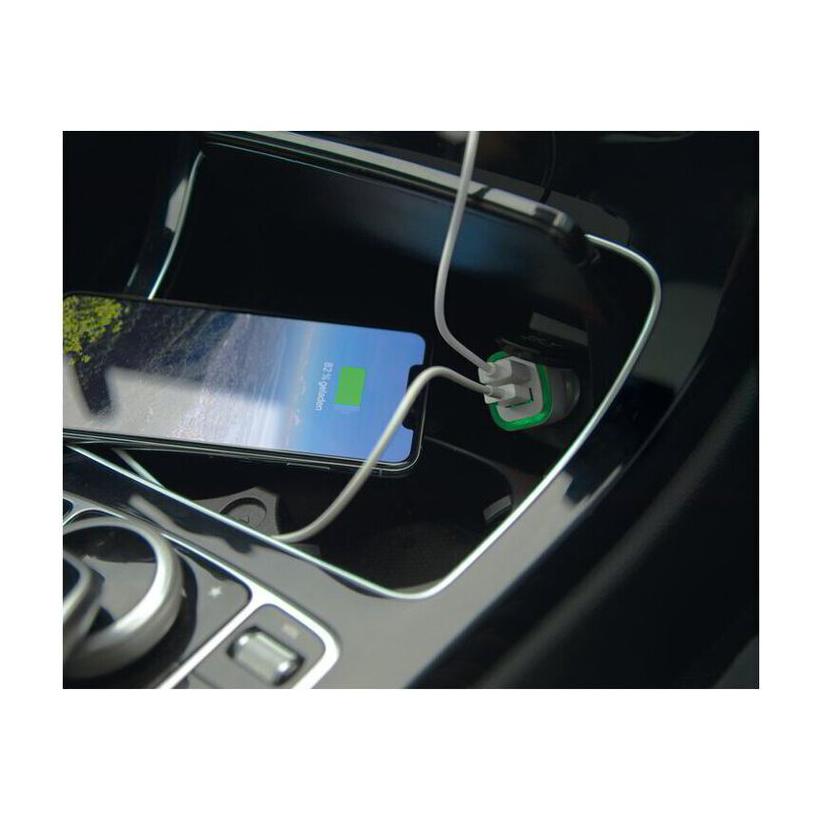 Încărcător USB KFZ Fruit Verde