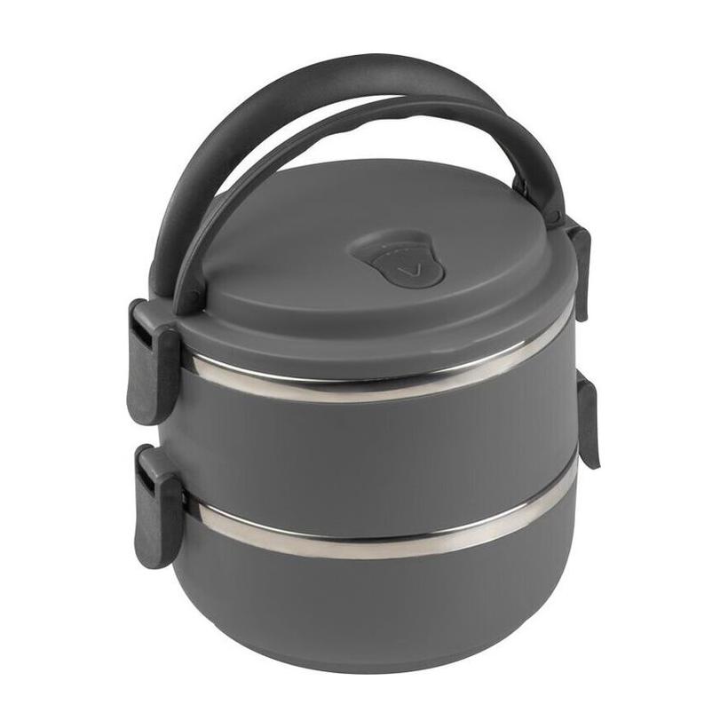 Caserolă alimente Home Gri-Argintiu