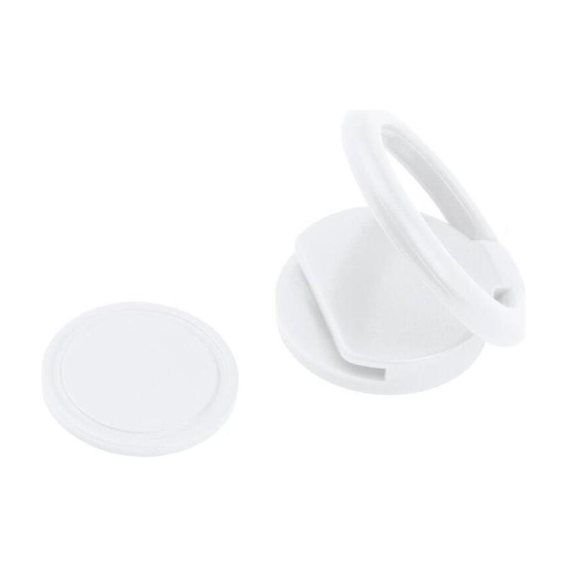 Suport telefon Red Rose alb