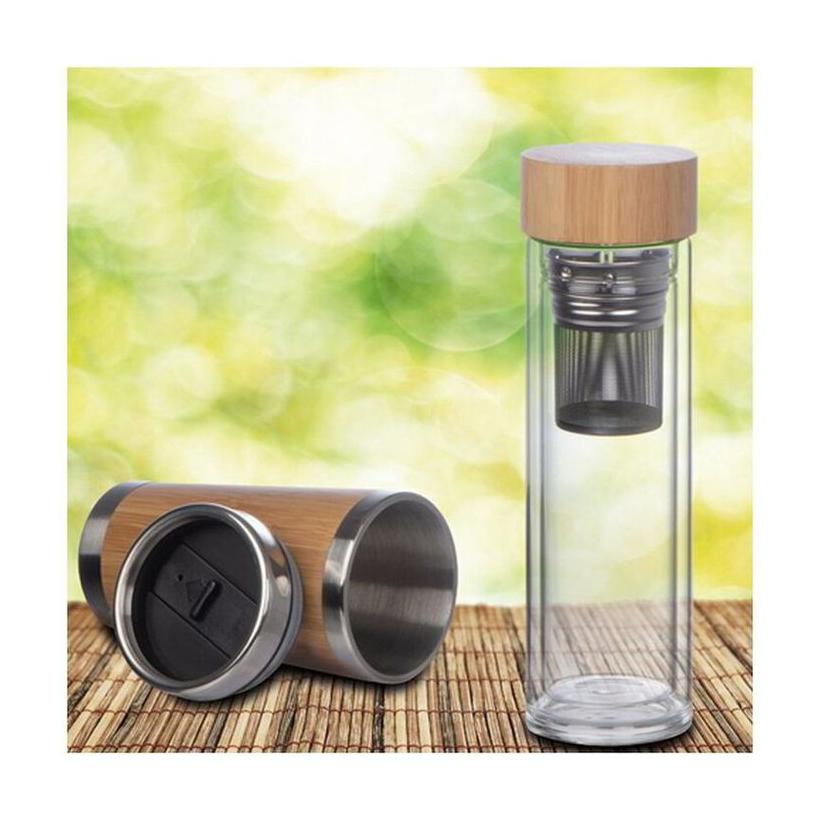 Sticlă de băut Bamboo Mixt