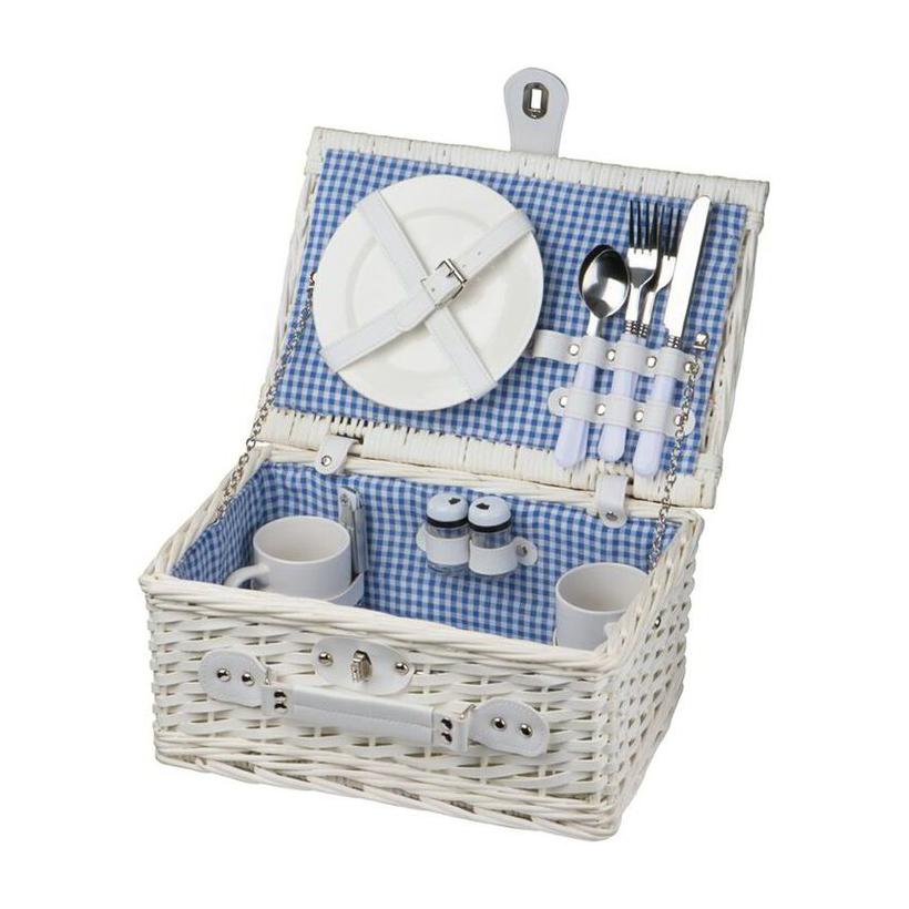 Coș picnic Emmerlev Alb