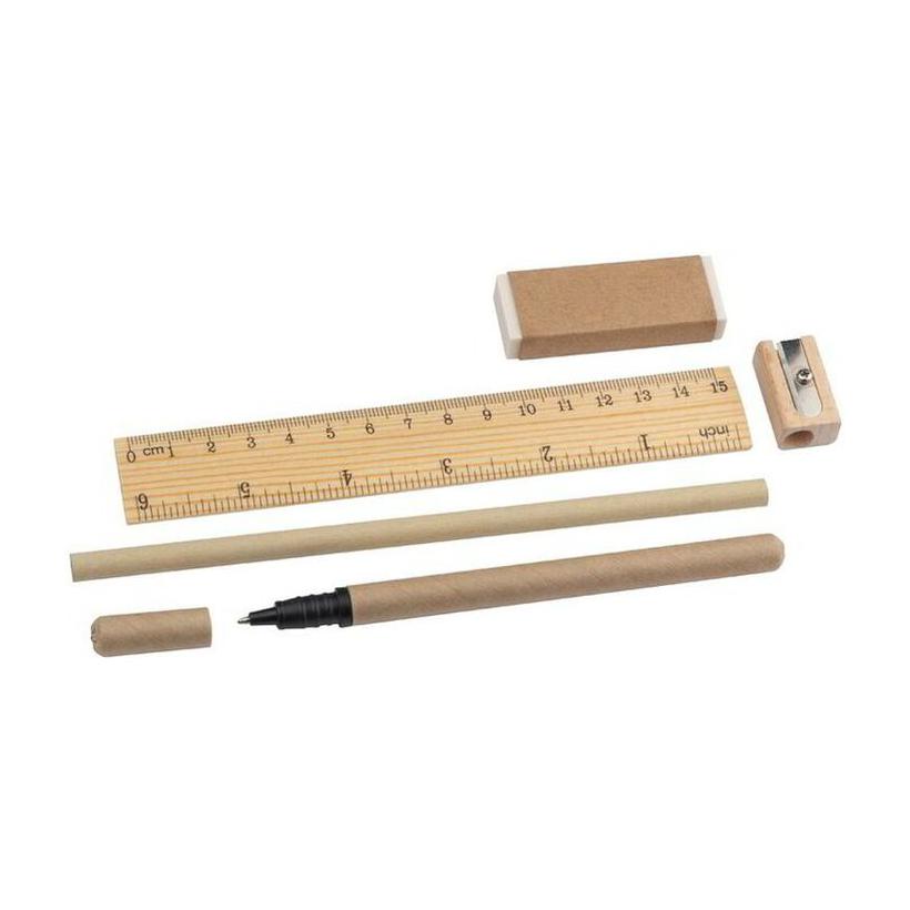 Set de scris Eco Beige