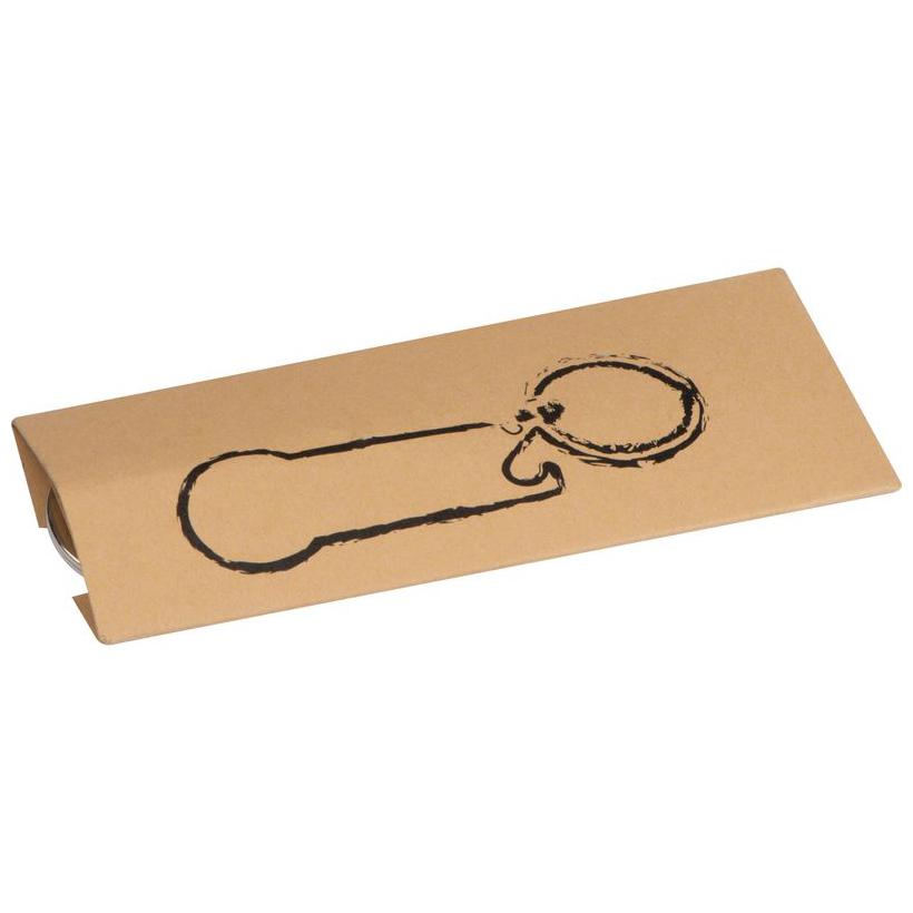 Breloc metalic Stickit Gri