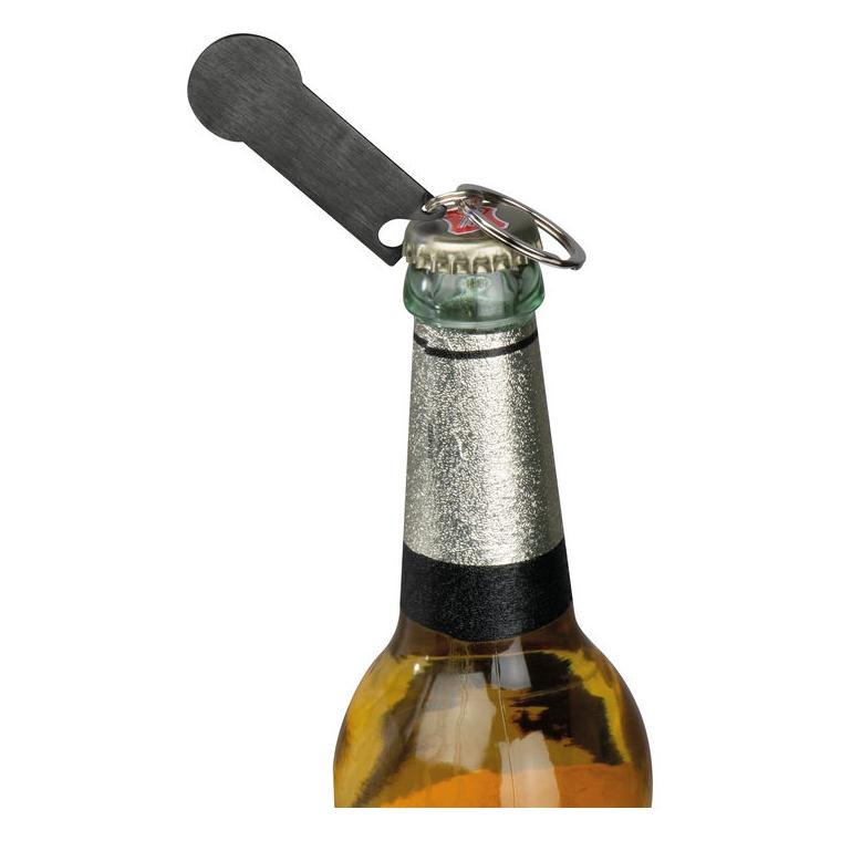 Breloc metalic Stickit Negru