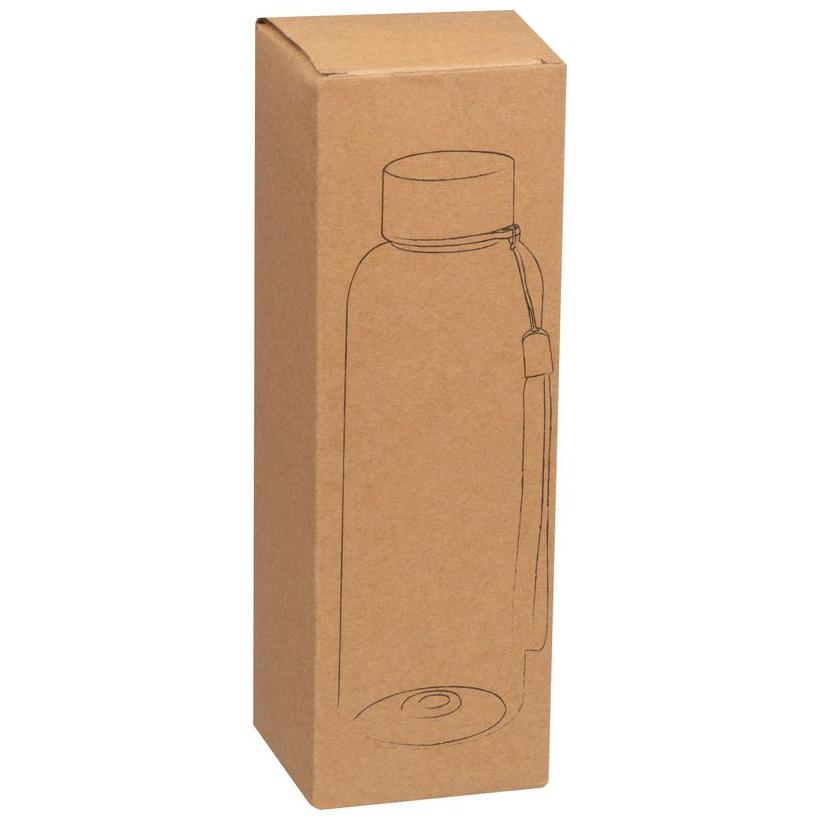 Sticlă de băut din RPET, 500 ml Gri