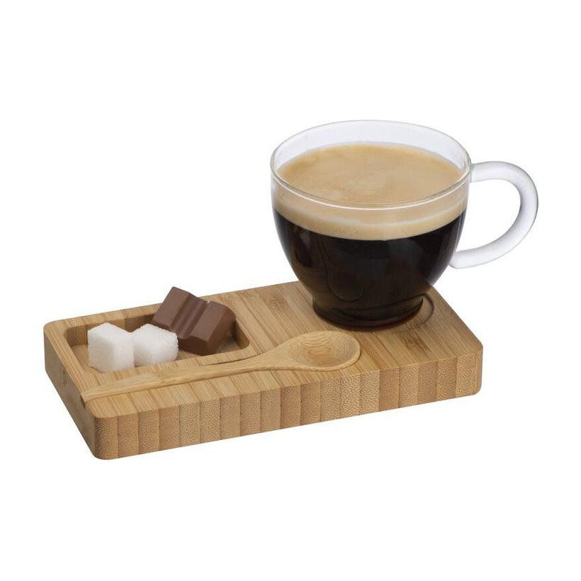 Set servire cafea Formosa Beige