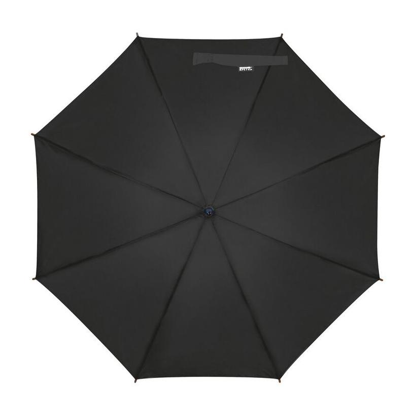 Umbrelă Hasselt RPET Negru