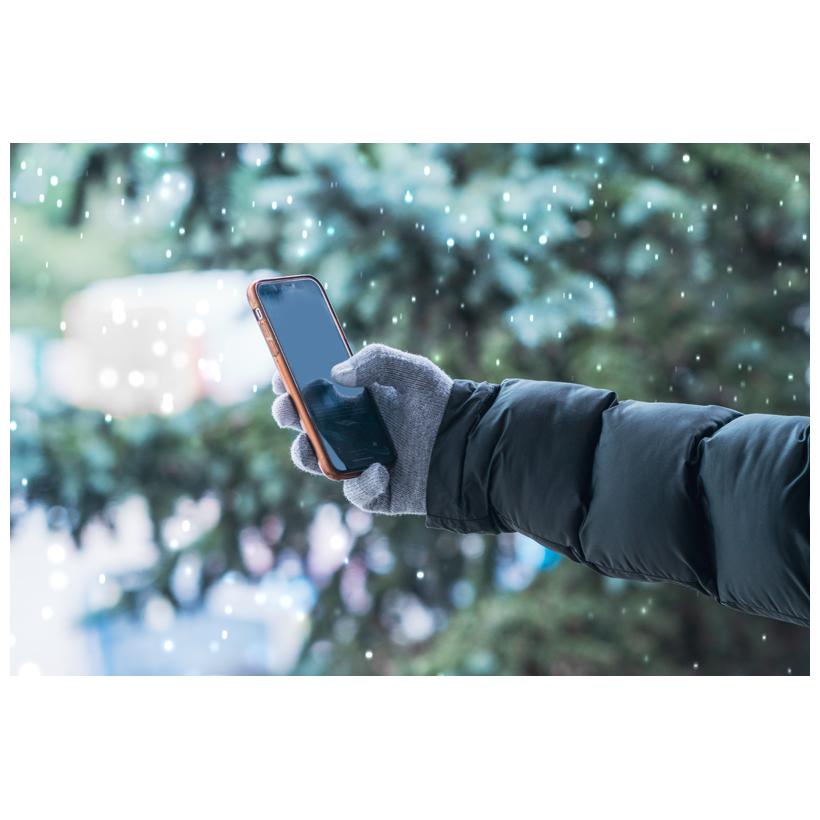 Mănuși RPET Gri Marime universala