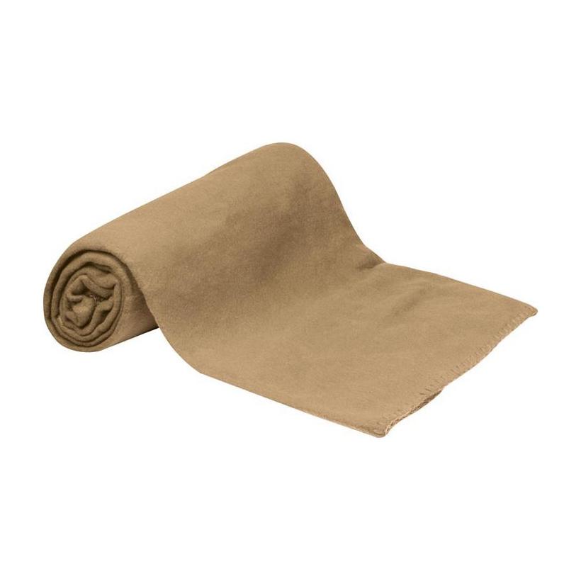 Patură fleece RPET Beige
