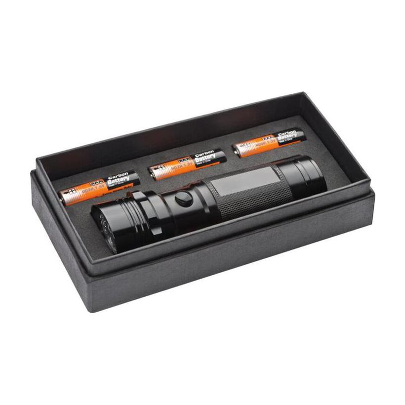 Lanternă cu 14 LED-uri Negru
