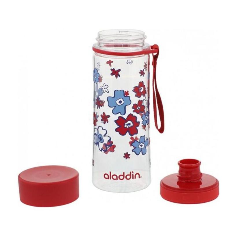 Sticlă apă 0.35 L Aveo Rosu