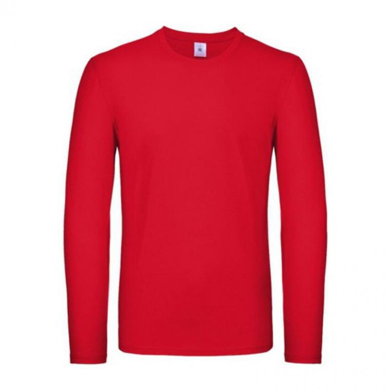 Bluză mânecă lungă Exact 150 Rosu 4XL