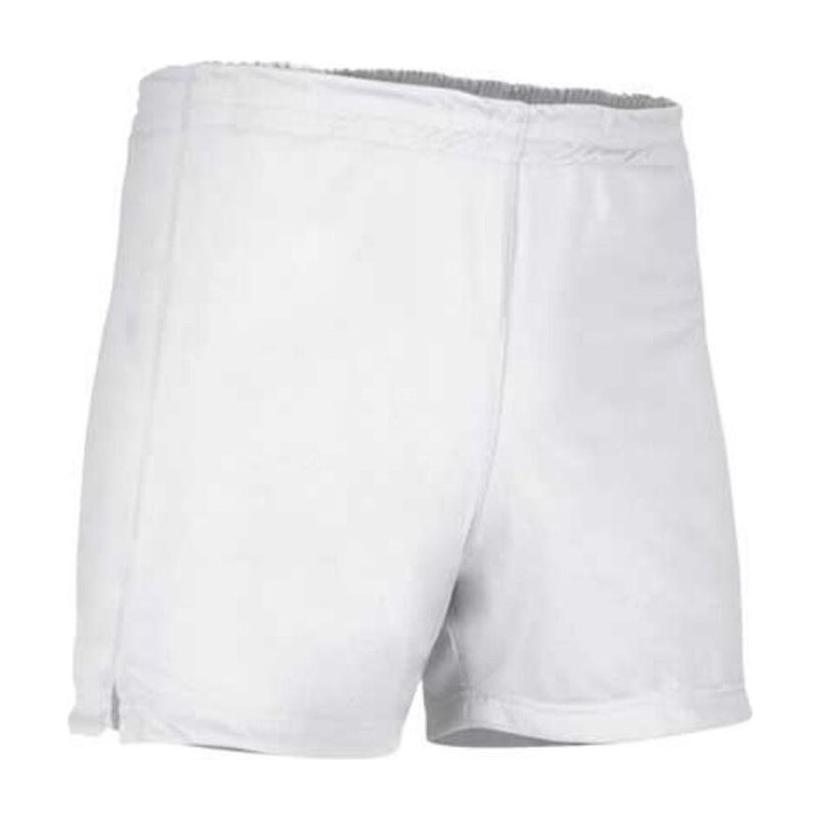 Pantaloni scurți College Kid alb 6-8 ani