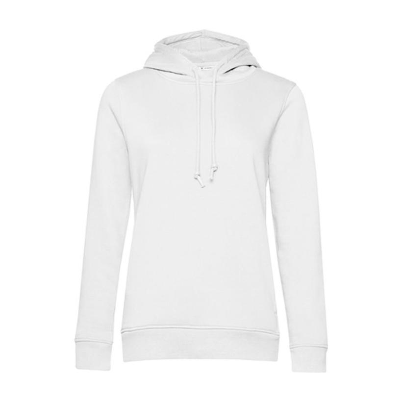 Hanorac pentru femei B&C Organic Alb