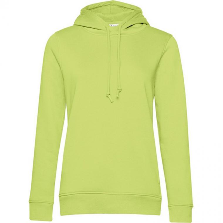 Hanorac pentru femei B&C Organic Verde XS