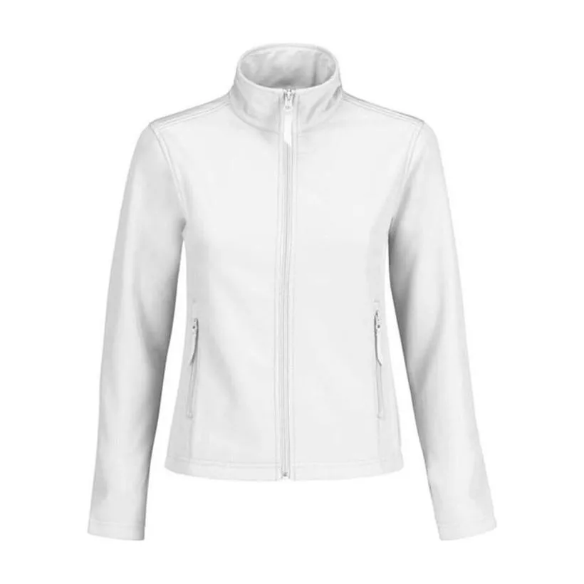 Jachetă pentru femei Softshell Alb XL