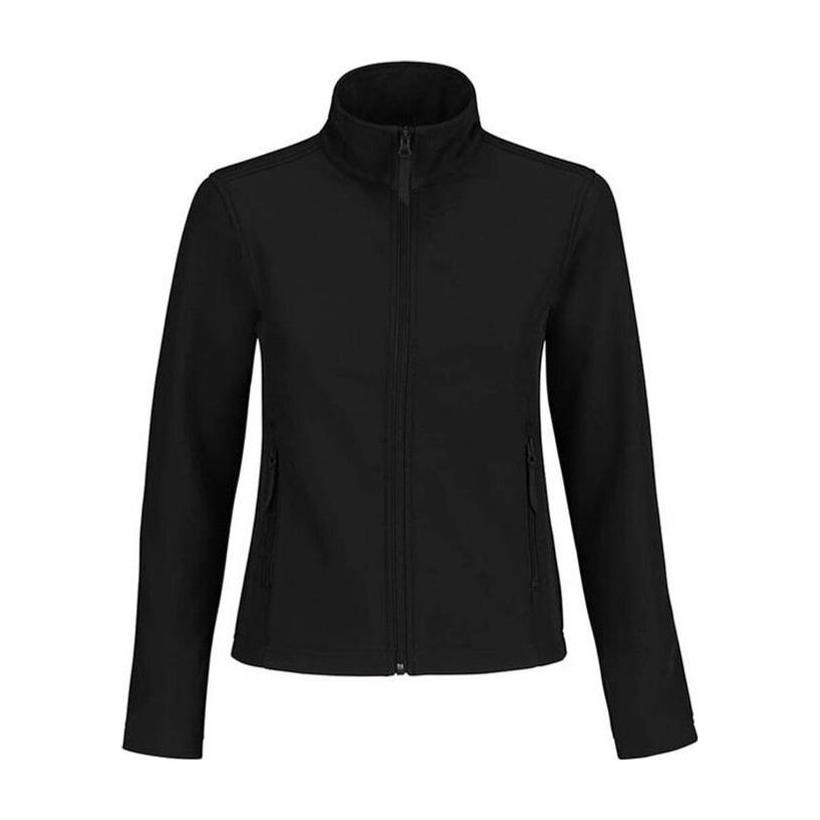 Jachetă pentru femei Softshell Negru