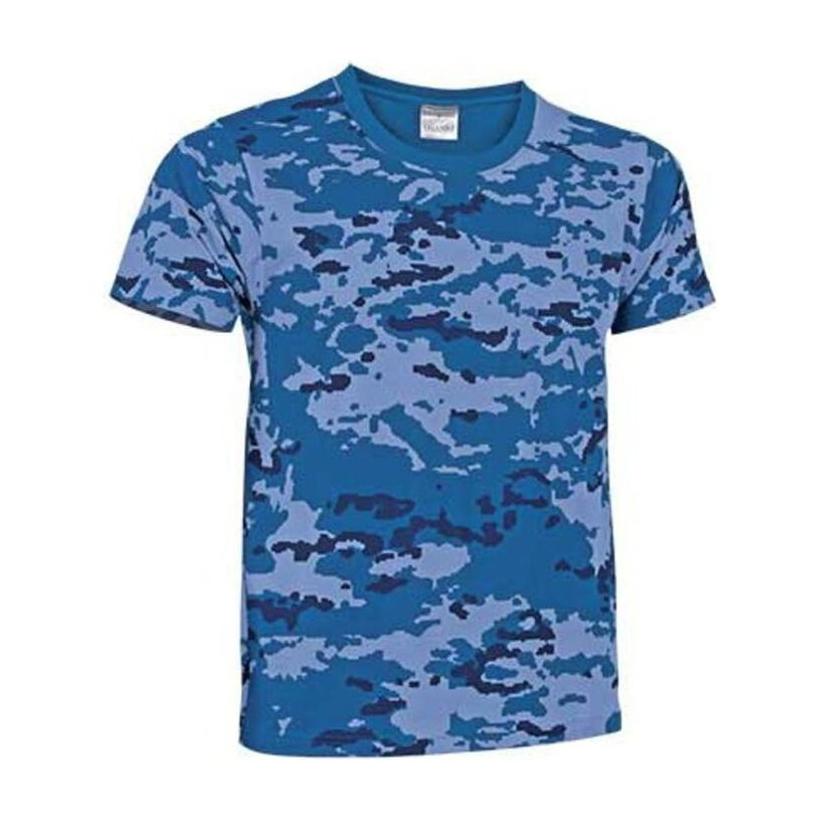 Tricou imprimat Soldier Albastru XXL