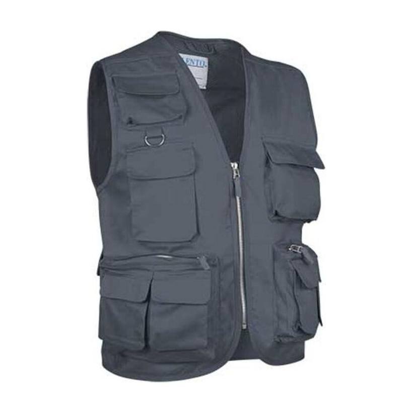 Vestă Safari Gri XXL