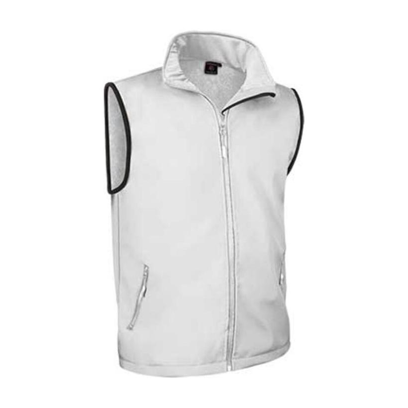 Vestă pentru copii Softshell Tundra alb 10 - 12 ani