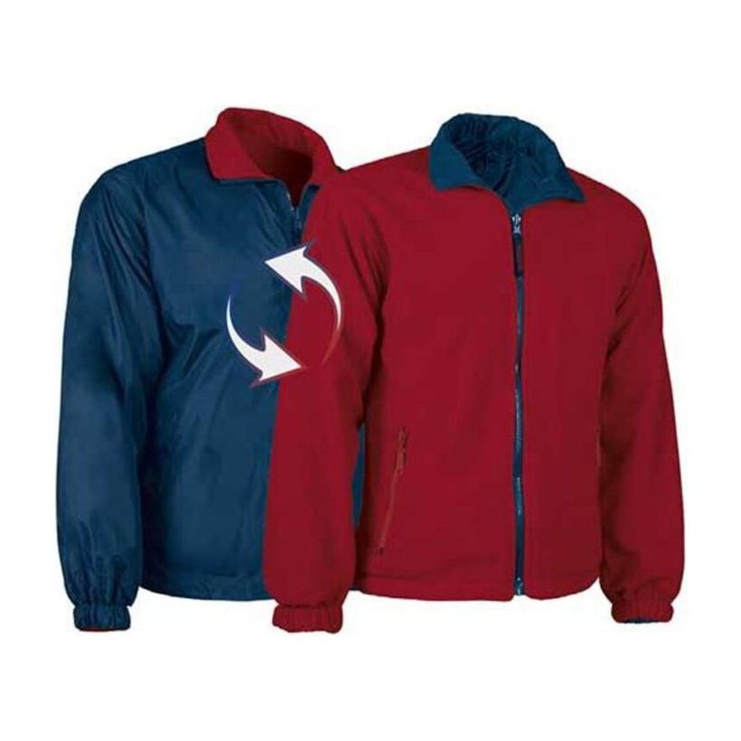 Jachetă cu două fețe Glasgow Orion Navy Blue - Lotto Red