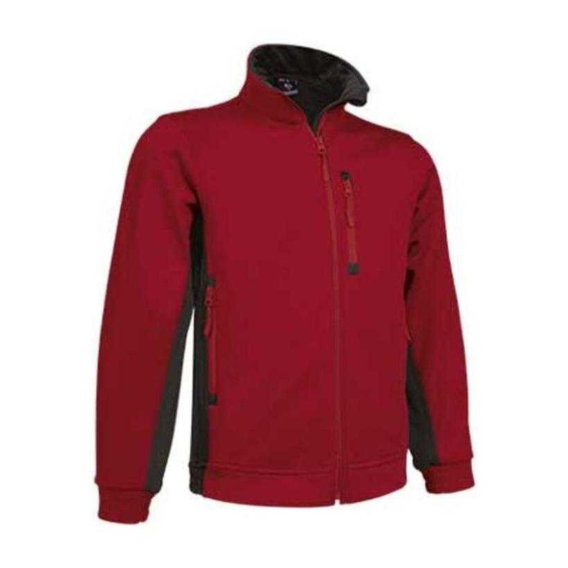 Jachetă Softshell Peak Rosu XL