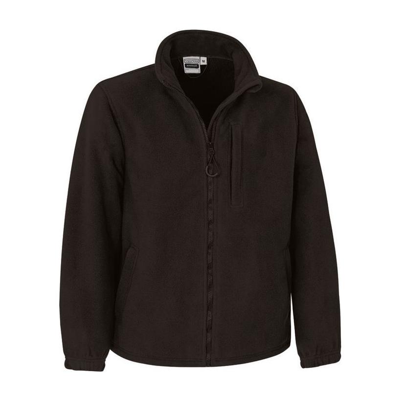 Jachetă Fleece Warrior Negru 3XL
